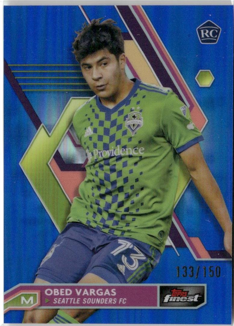 Obed Vargas [Blue Refractor] #73