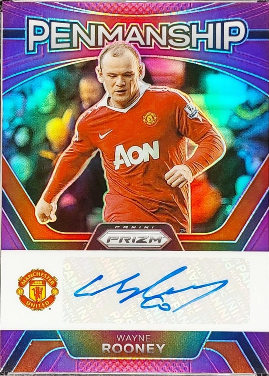 Wayne Rooney [Purple Autograph] #P-WR