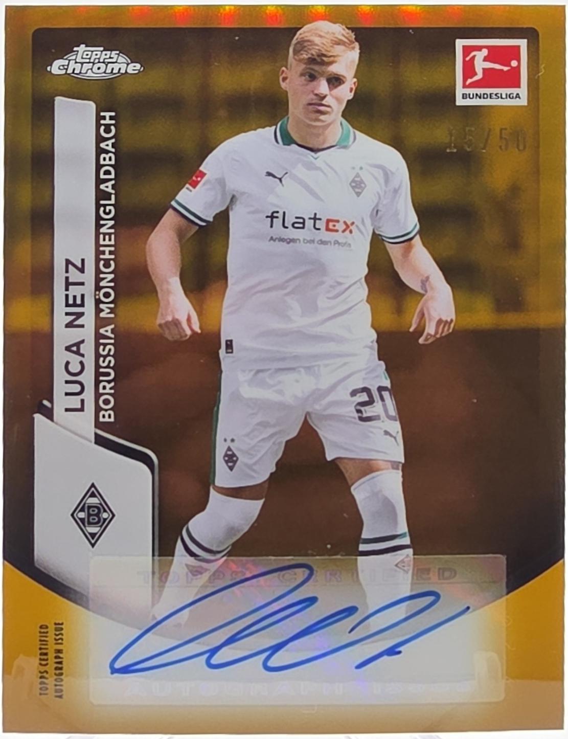 Luca Netz [Gold Refractor] #BCA-LNE