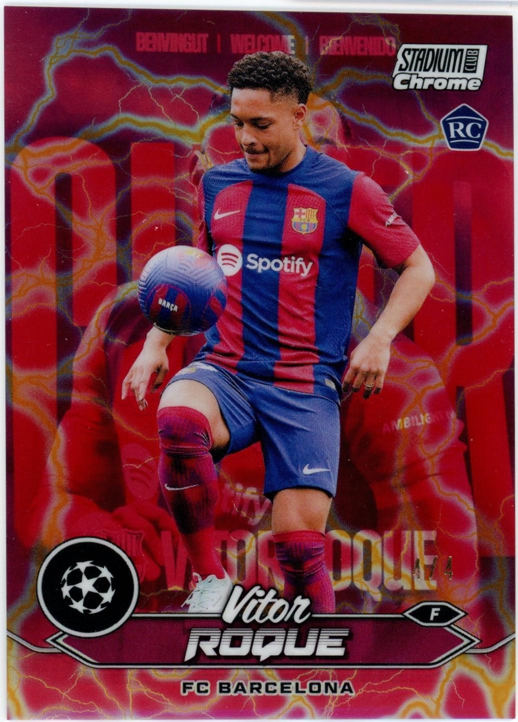 Vitor Roque [Red Orange Electric Charge] #48