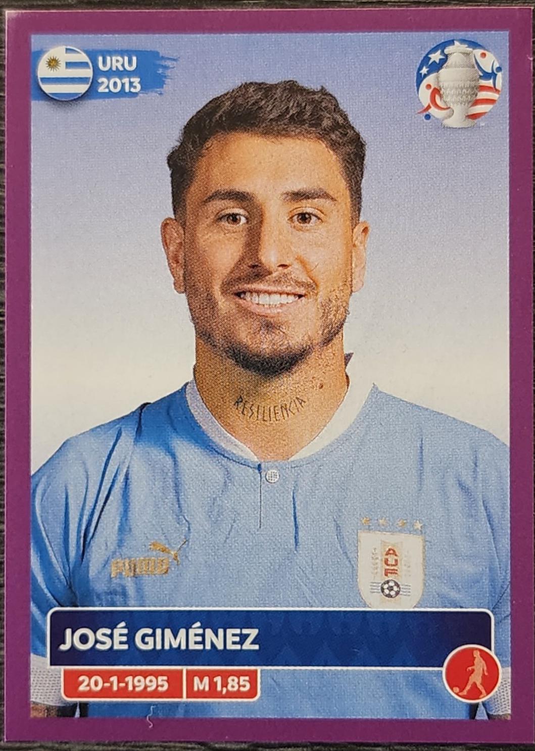 Jose Maria Gimenez [Purple] #URU6