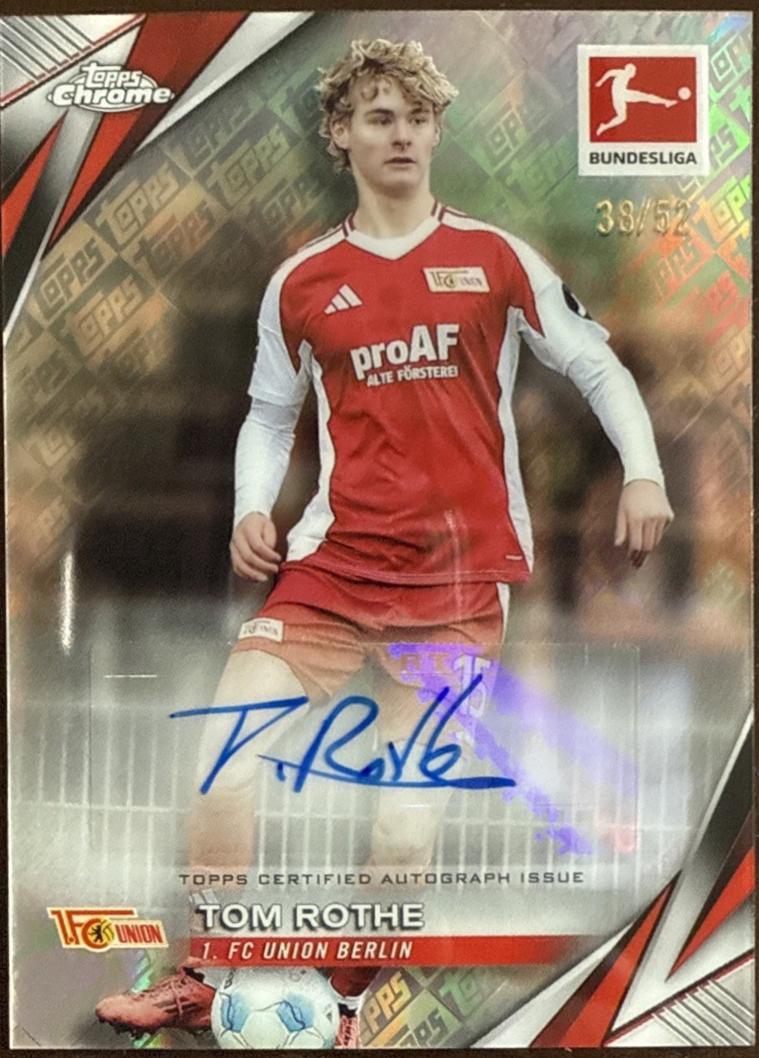 Tom Rothe [Toppsfractor] #BA-TR