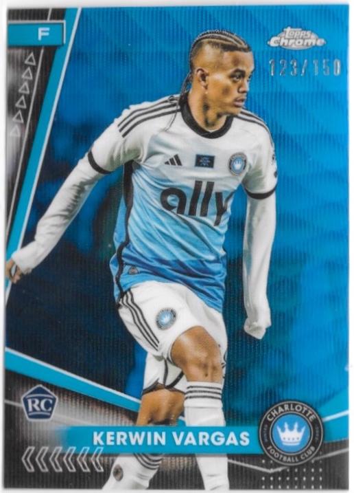 Kerwin Vargas [Blue Wave Refractor] #88