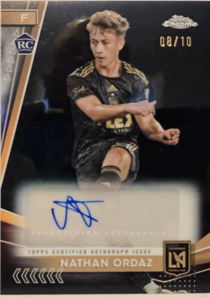Nathan Ordaz [Black Refractor] #CA-NO