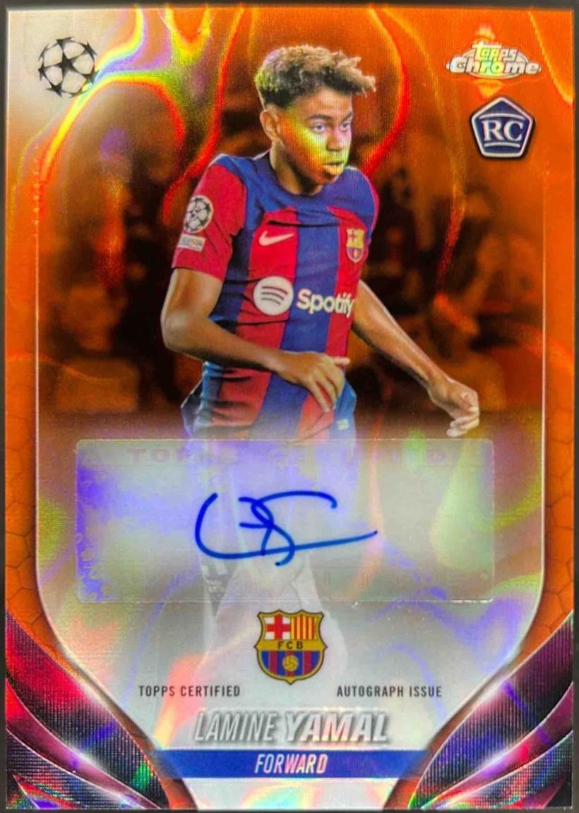 Leny Yoro [Orange Lava Refractor] #CA-LY