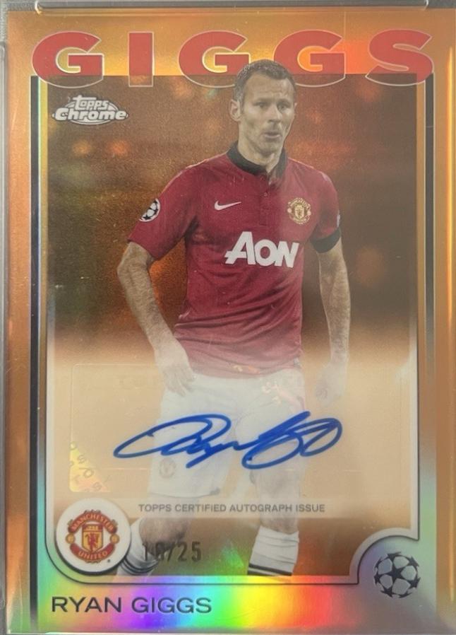Ryan Giggs [Orange Refractor] #CA-RG