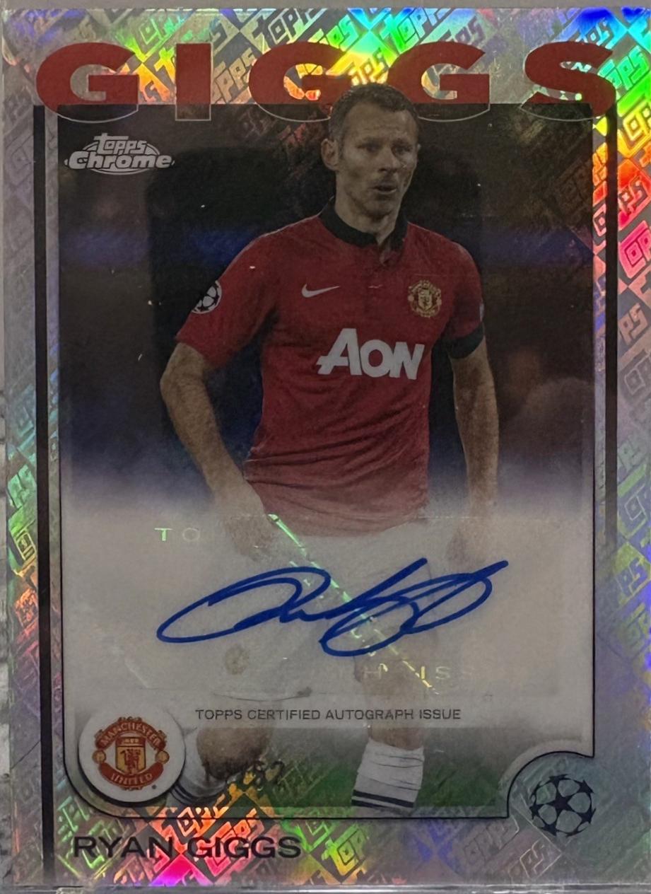 Ryan Giggs [Toppsfractor] #CA-RG