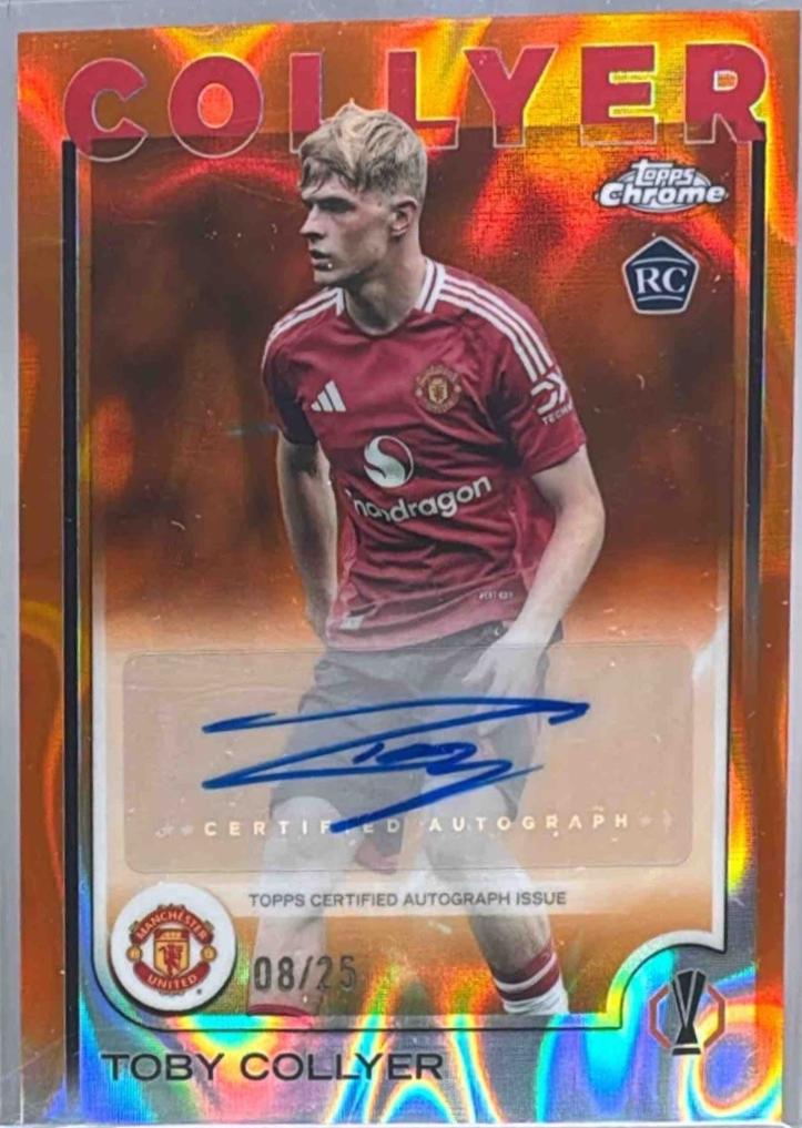 Toby Collyer [Orange Lava Refractor] #CA-TC