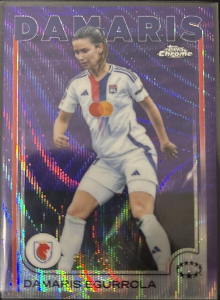 Damaris Egurrola [Purple Wave Refractor] #4