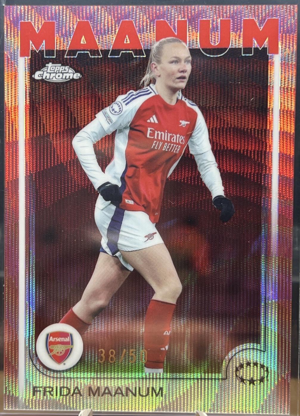 Frida Maanum [Orange Wave Refractor] #5