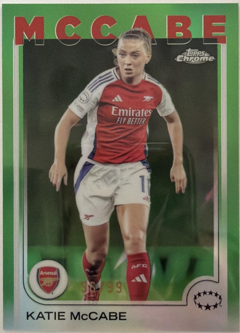 Katie McCabe [Green Refractor] #55