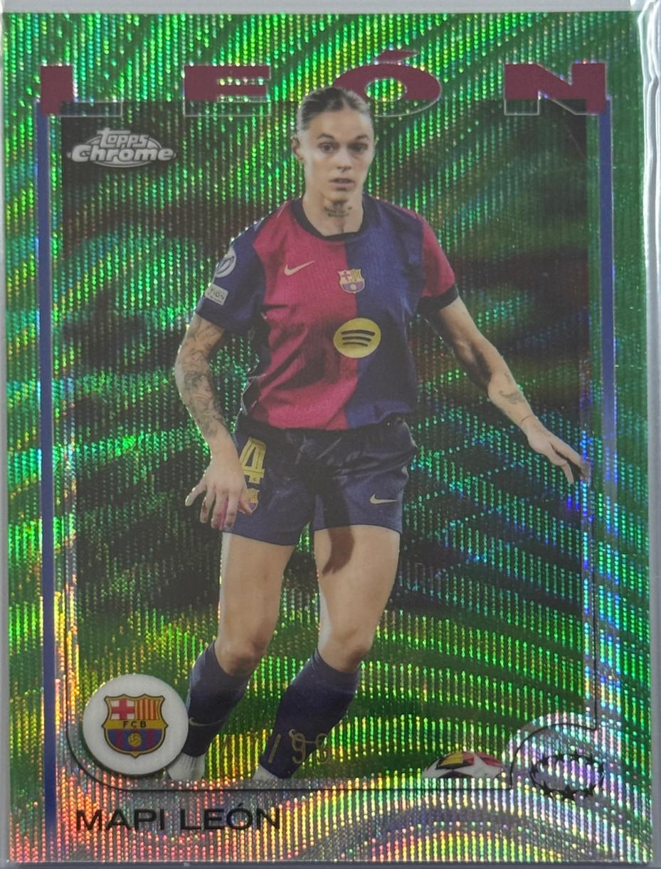 Mapi Leon [Green Wave Refractor] #63