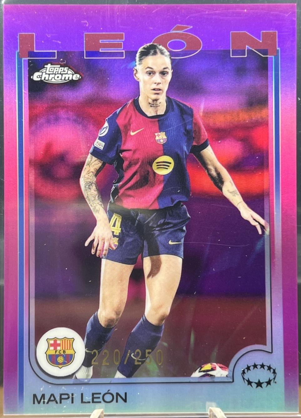Mapi Leon [Pink Refractor] #63