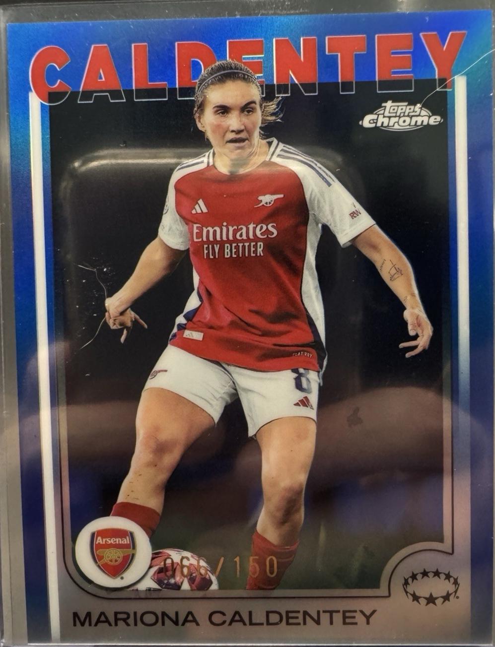 Mariona Caldentey [Blue Refractor] #83