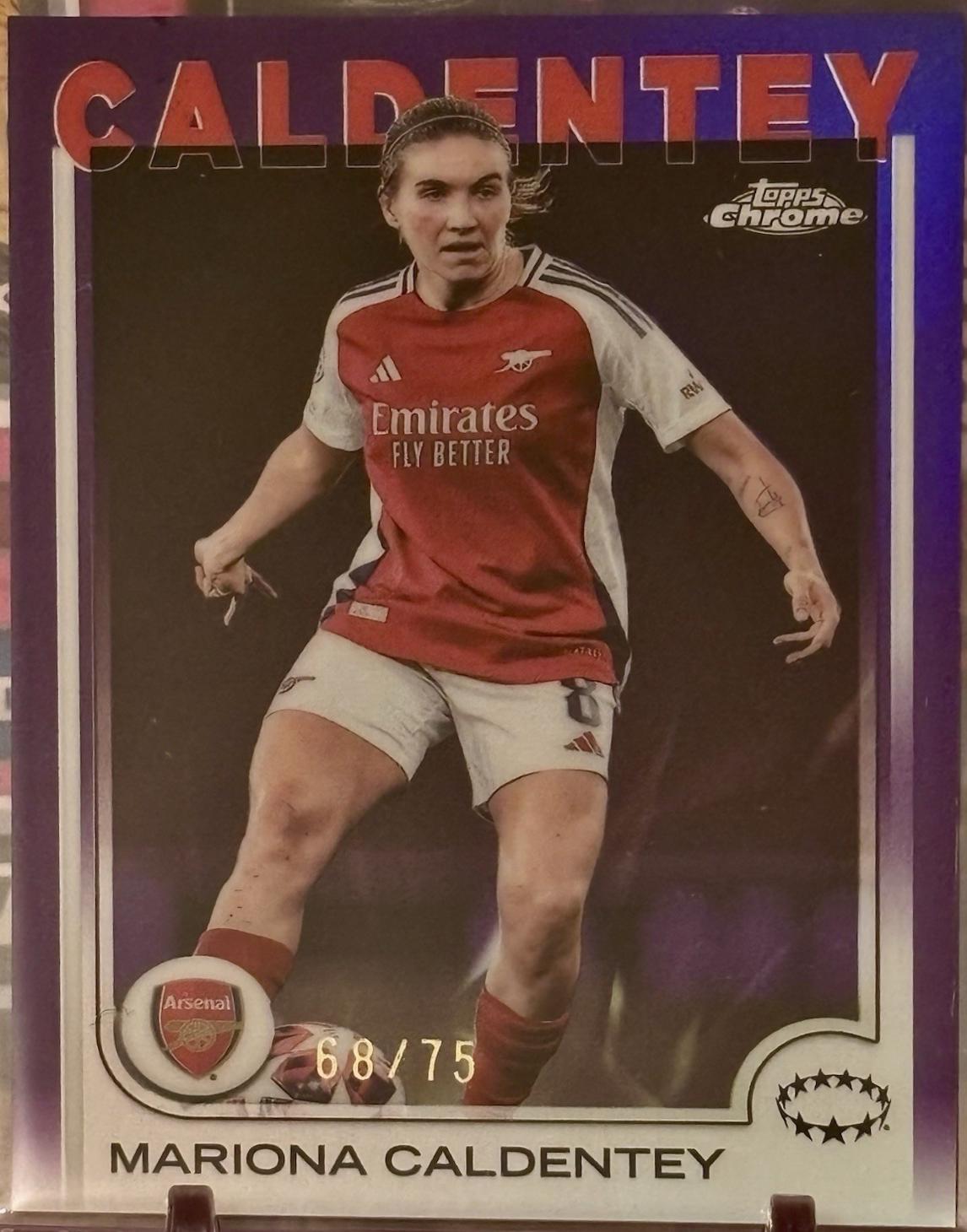 Mariona Caldentey [Purple Refractor] #83