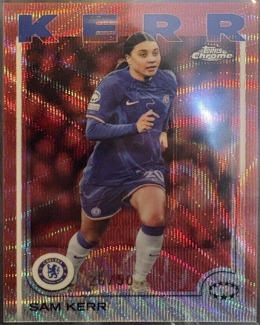 Sam Kerr [Gold Wave Refractor] #43