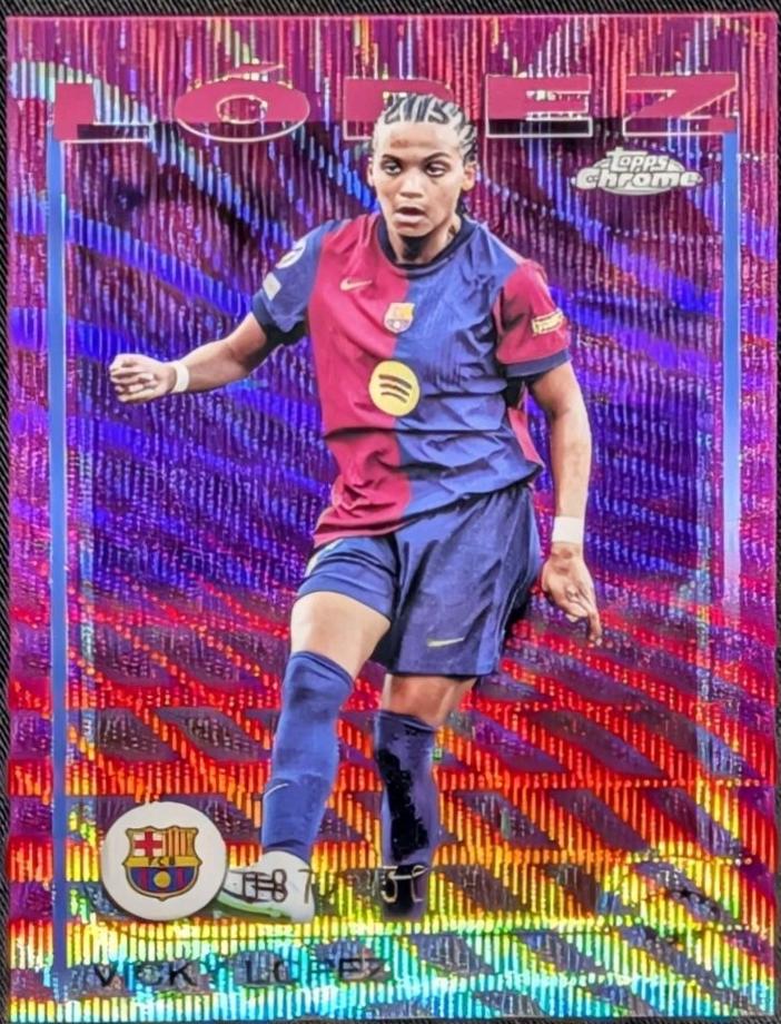 Vicky Lopez [Pink Refractor] #58