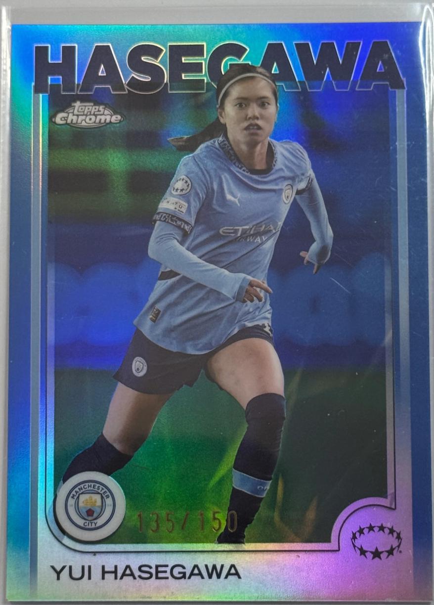 Yui Hasegawa [Blue Refractor] #80