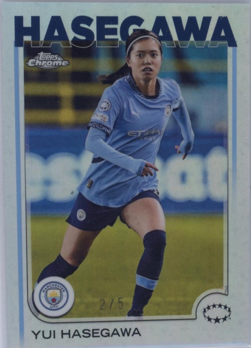 Yui Hasegawa [Red Wave Refractor] #80
