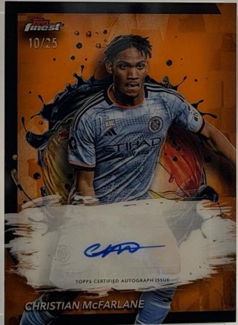 Christian McFarlane [Orange Refractor] #BA-CM
