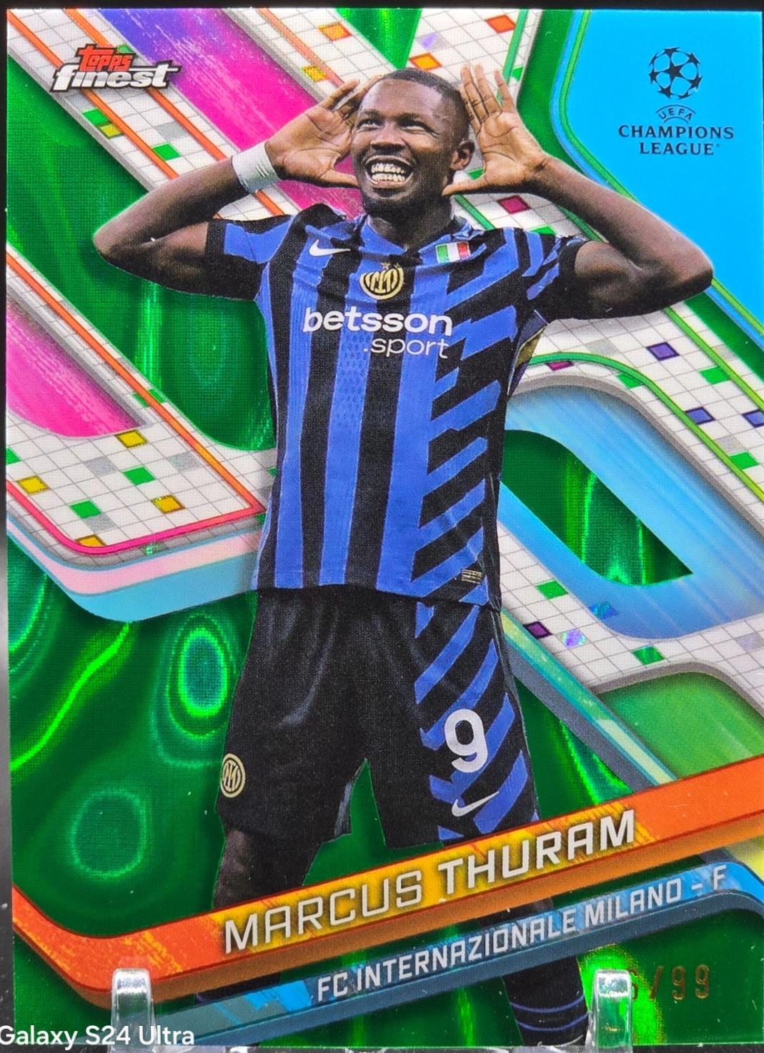 Marcus Thuram [Green Lava Refractor] #4