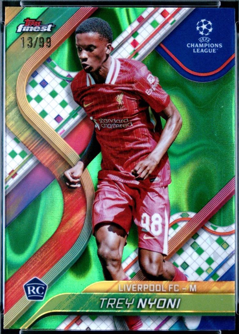 Trey Nyoni [Green Lava Refractor] #114