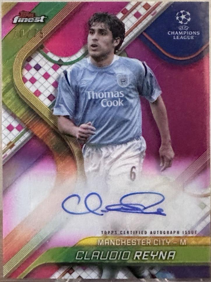 Claudio Reyna [Magenta Refractor] #BA-CL