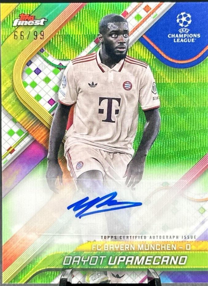 Dayot Upamecano [Neon Green Wave Refractor] #BA-UP