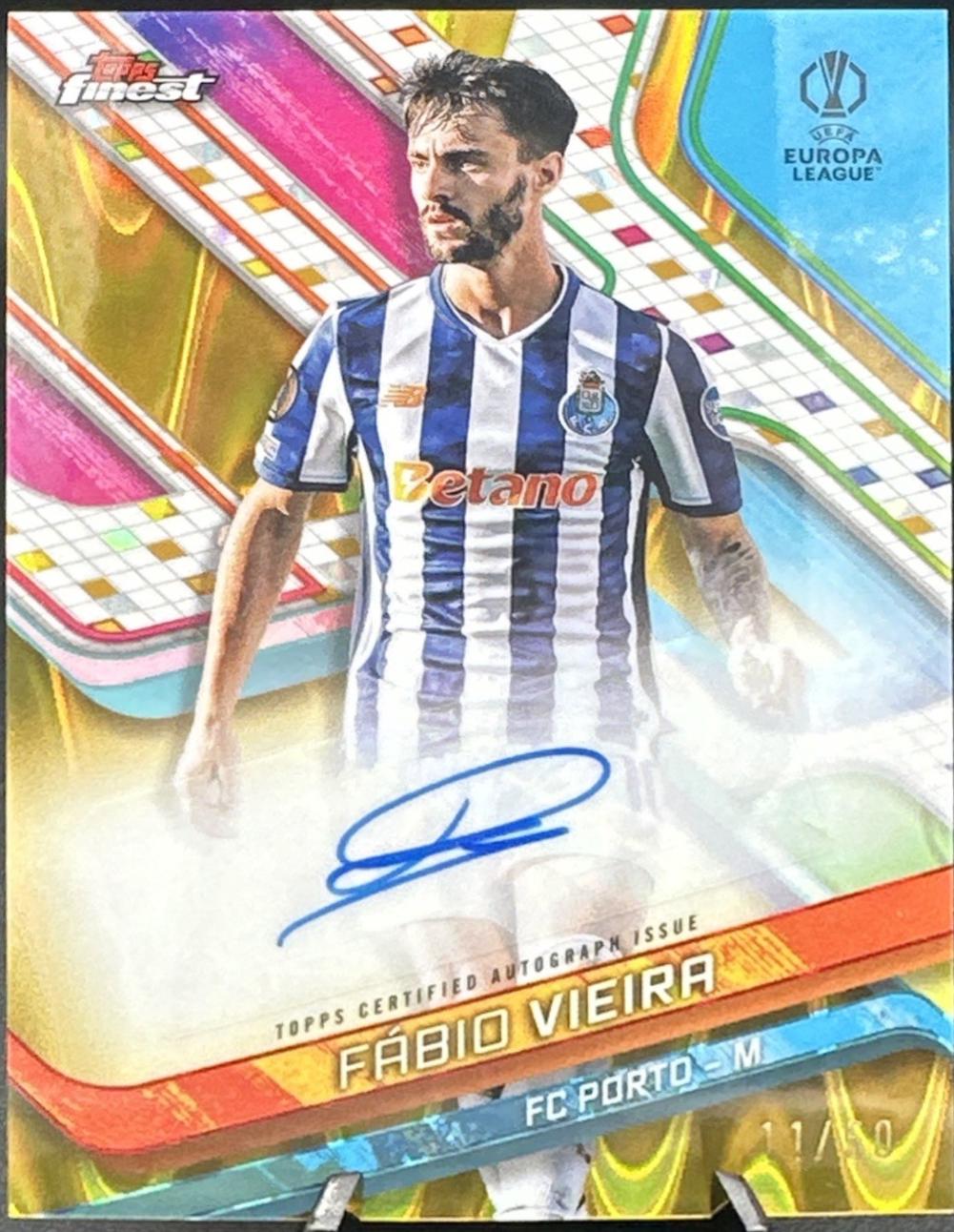 Fabio Vieira [Gold Wave Refractor] #BA-FO