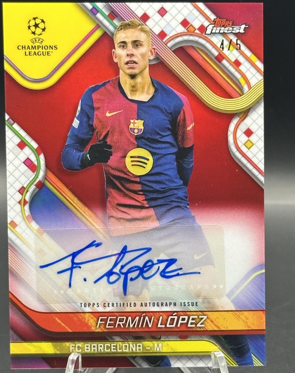 Fermin Lopez [Red Refractor] #BA-LZ