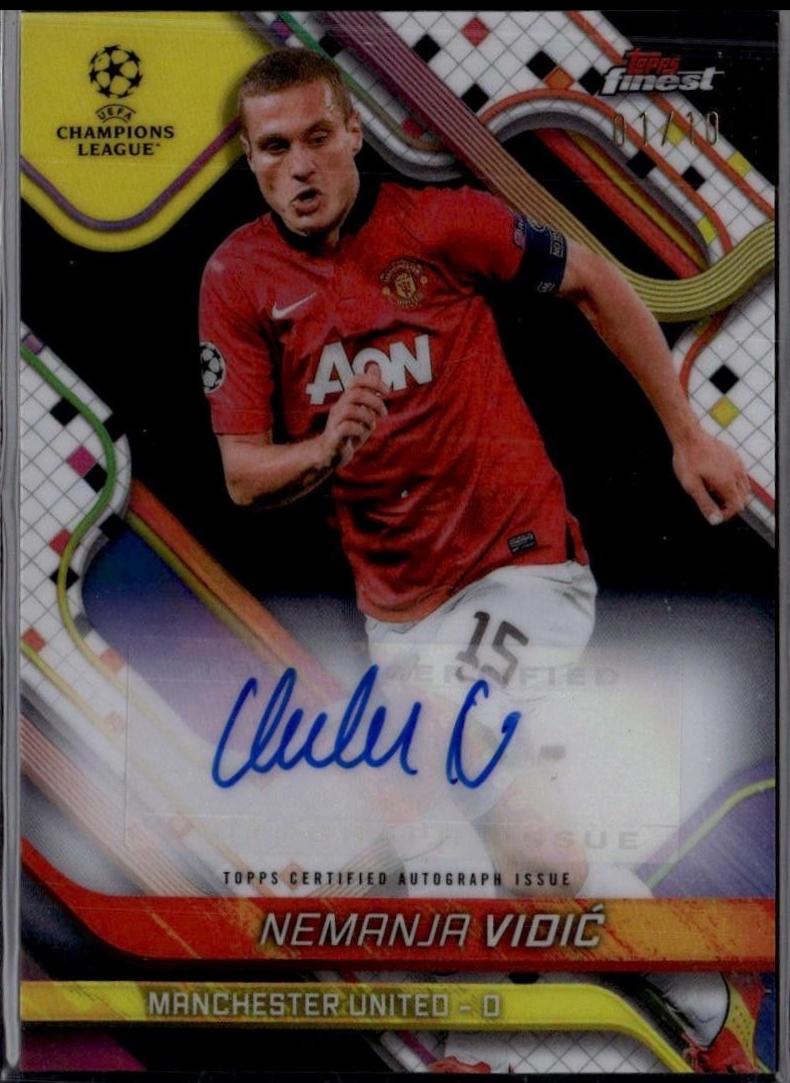 Nemanja Vidic [Black Wave Refractor] #BA-NV