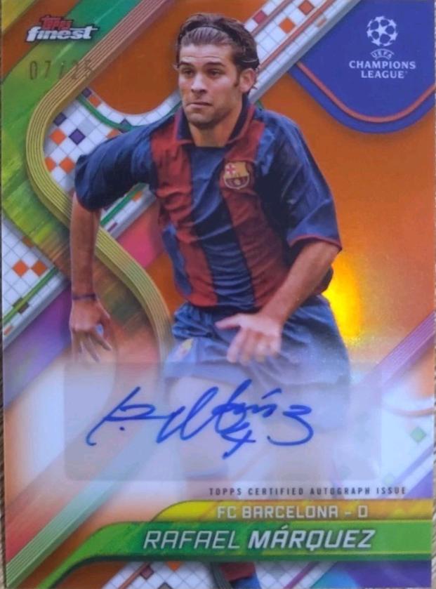 Rafael Marquez [Orange Refractor] #BA-MQ