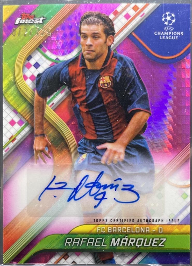 Rafael Marquez [Pink Prism Refractor] #BA-MQ