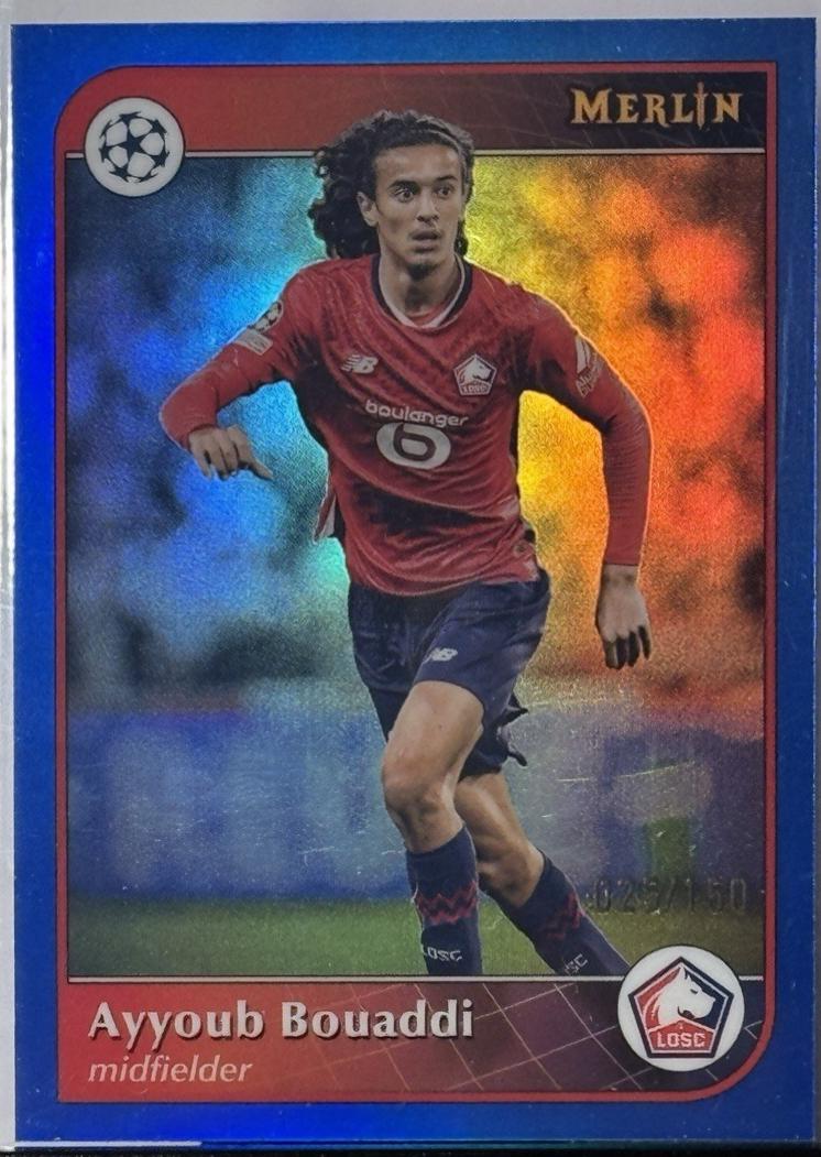 Ayyoub Bouaddi [Blue Refractor] #44