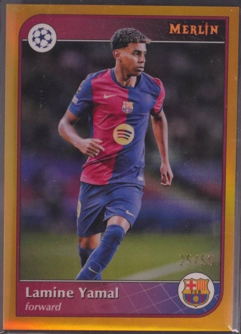 Lamine Yamal [Gold Refractor] #19