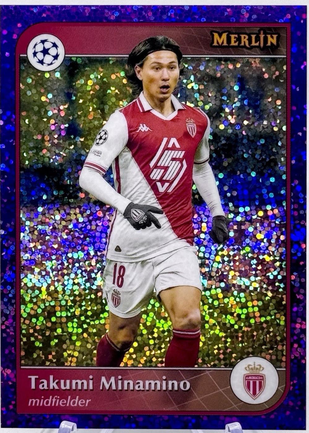 Takumi Minamino [Purple Speckle Refractor] #131