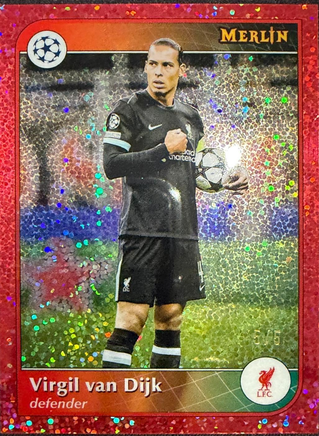 Virgil van Dijk [Red Speckle] #4