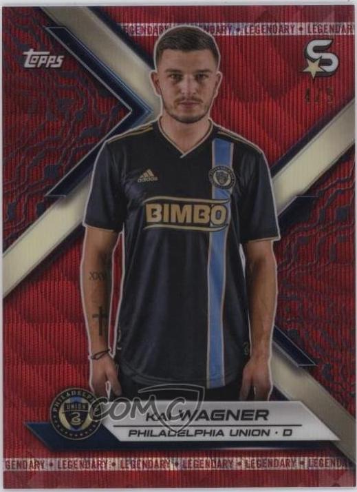 Kai Wagner [Legendary Red Wave Refractor Chrome] #11