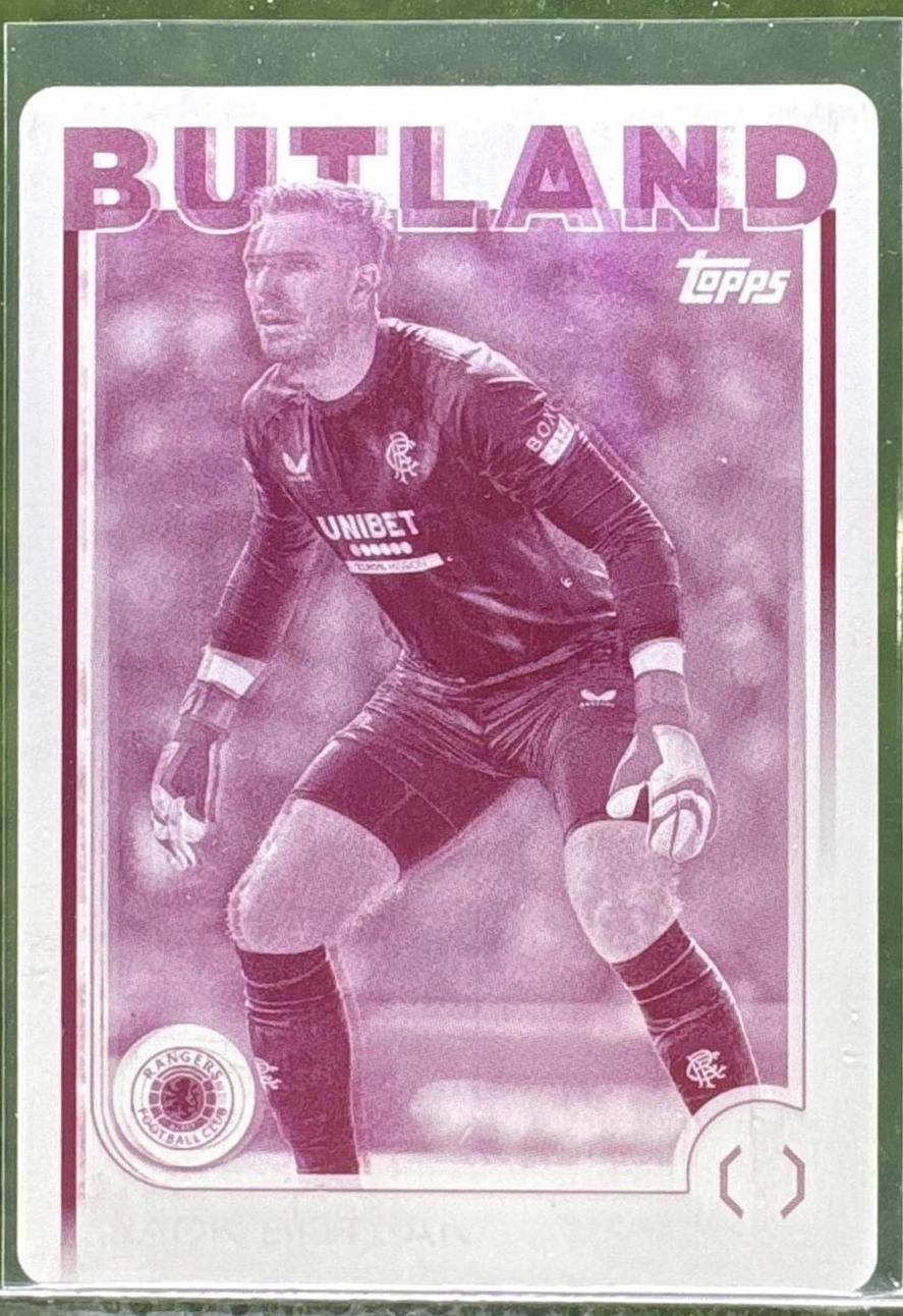 Jack Butland [Printing Plate] #13