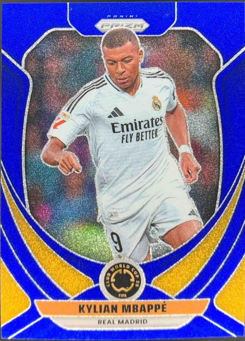 Kylian Mbappe [Blue Glitter] #164