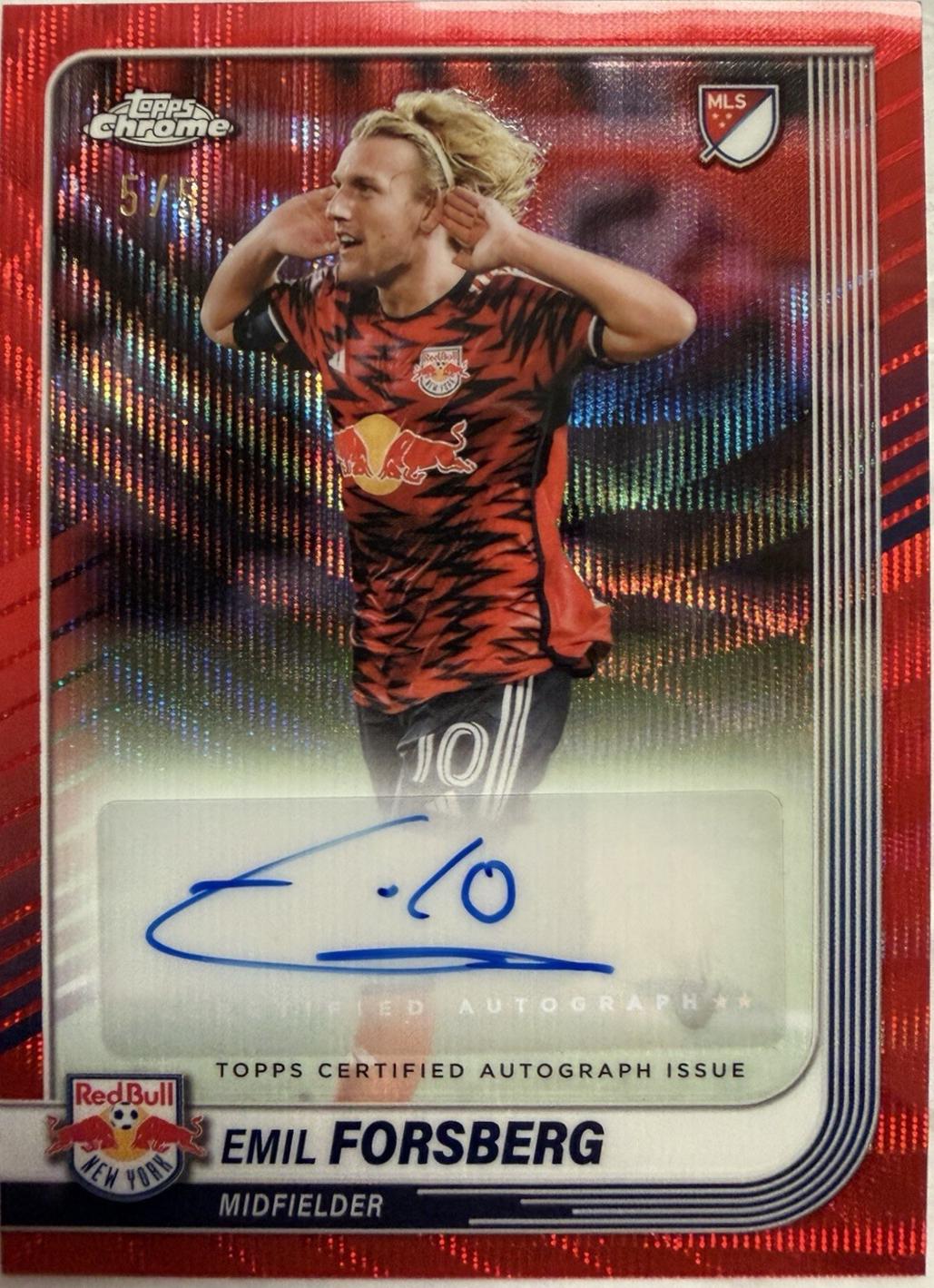 Emil Forsberg [Red Wave] #CA-EF