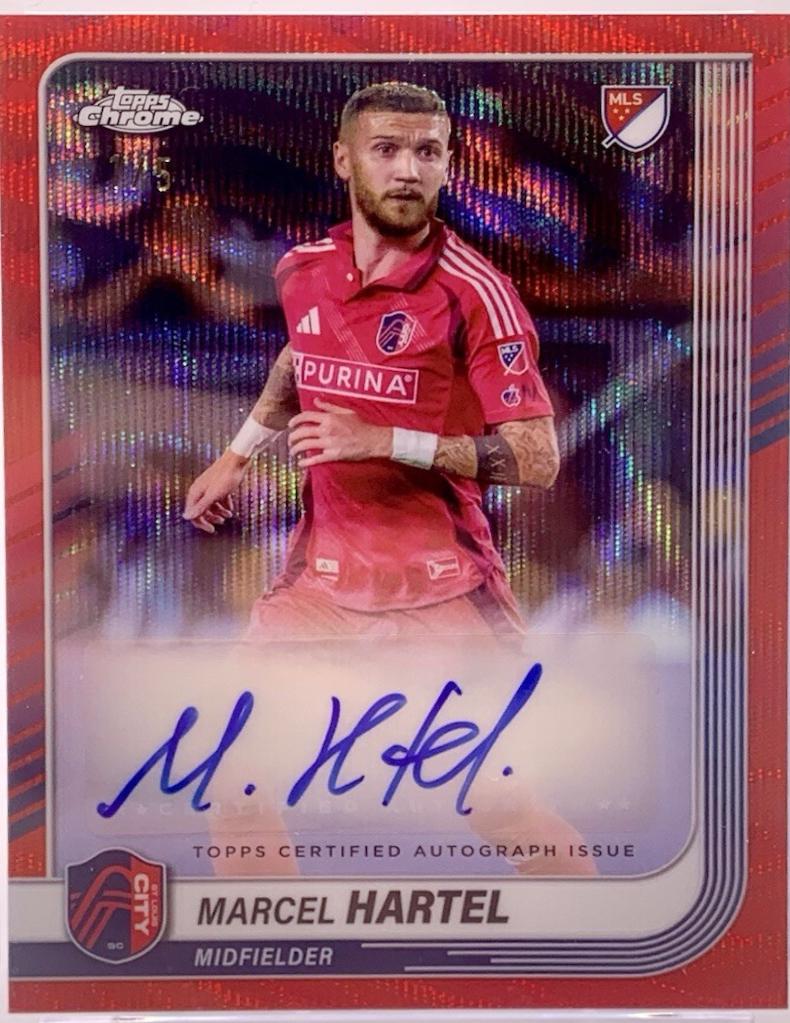 Marcel Hartel [Red Wave] #CA-MH
