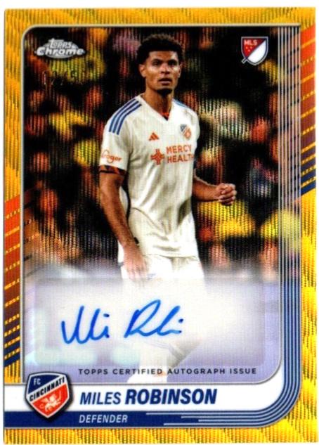 Miles Robinson [Gold Wave] #CA-RO