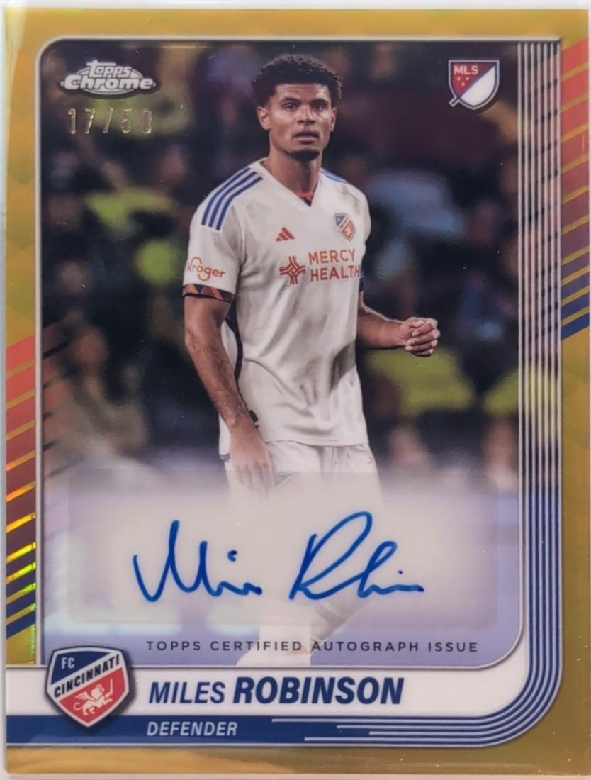 Miles Robinson [Gold] #CA-RO