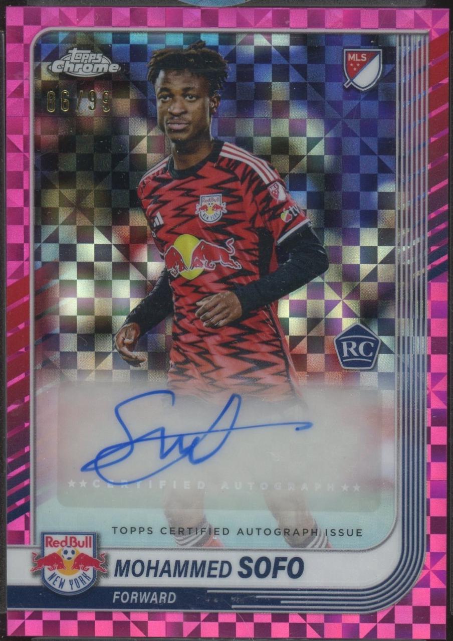Mohammed Sofo [Pink X-Fractor] #CA-MS