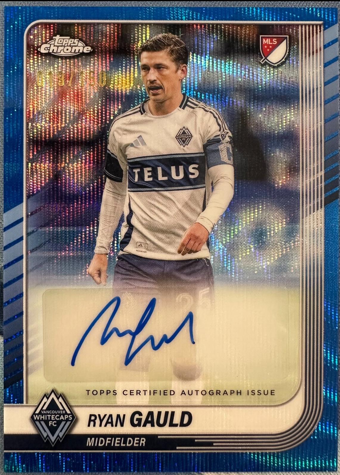 Ryan Gauld [Blue Wave] #CA-RG
