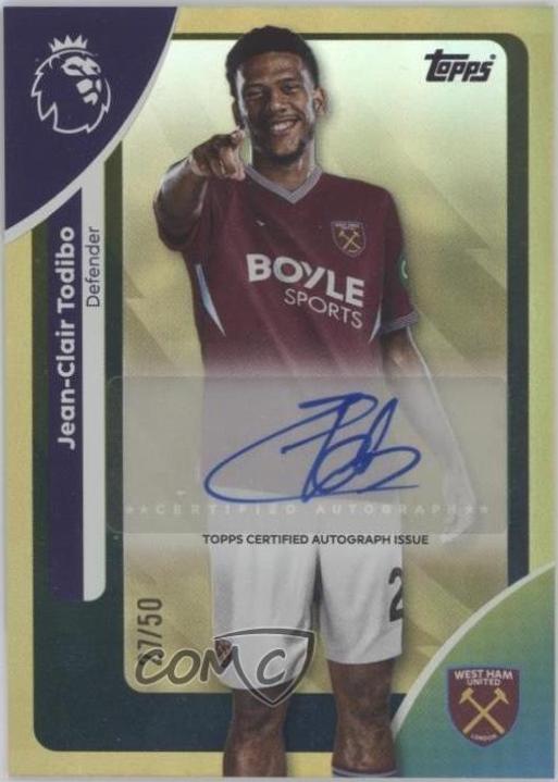 Jean-Clair Todibo [Gold Rainbow] #AC-JCT