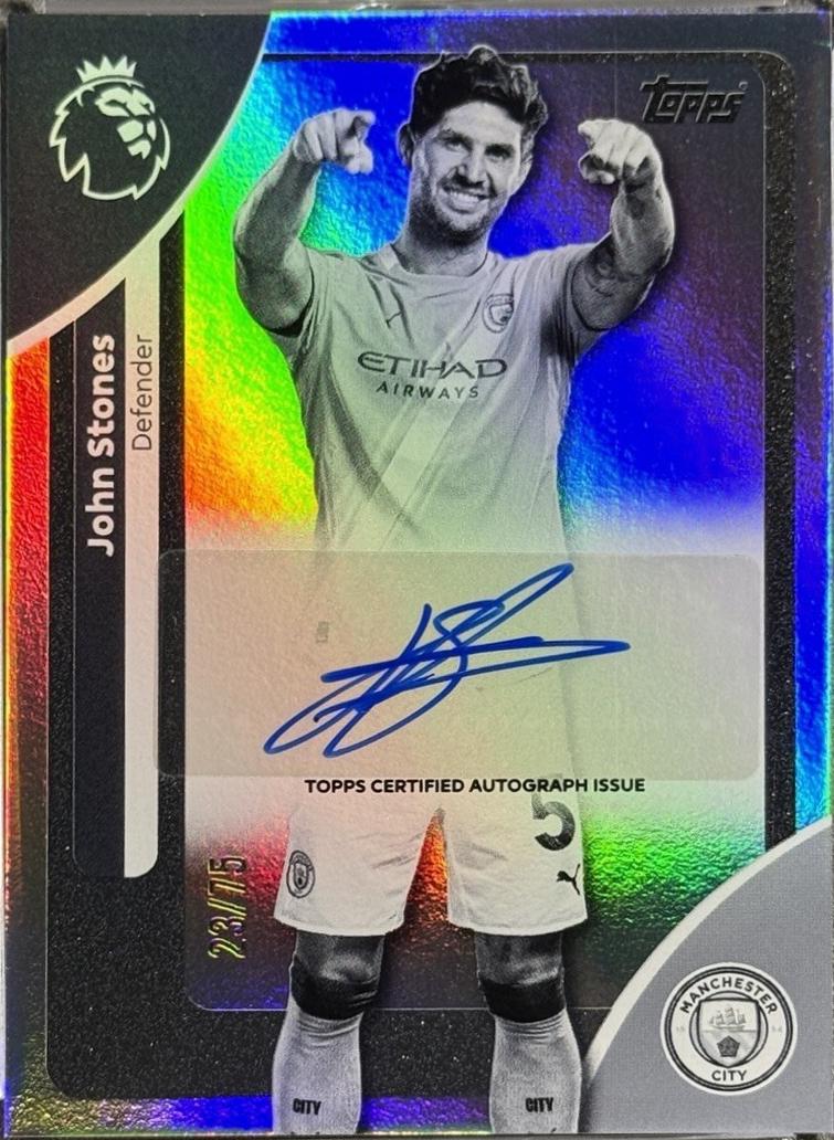 John Stones [Black White Sparkle] #AC-JSO