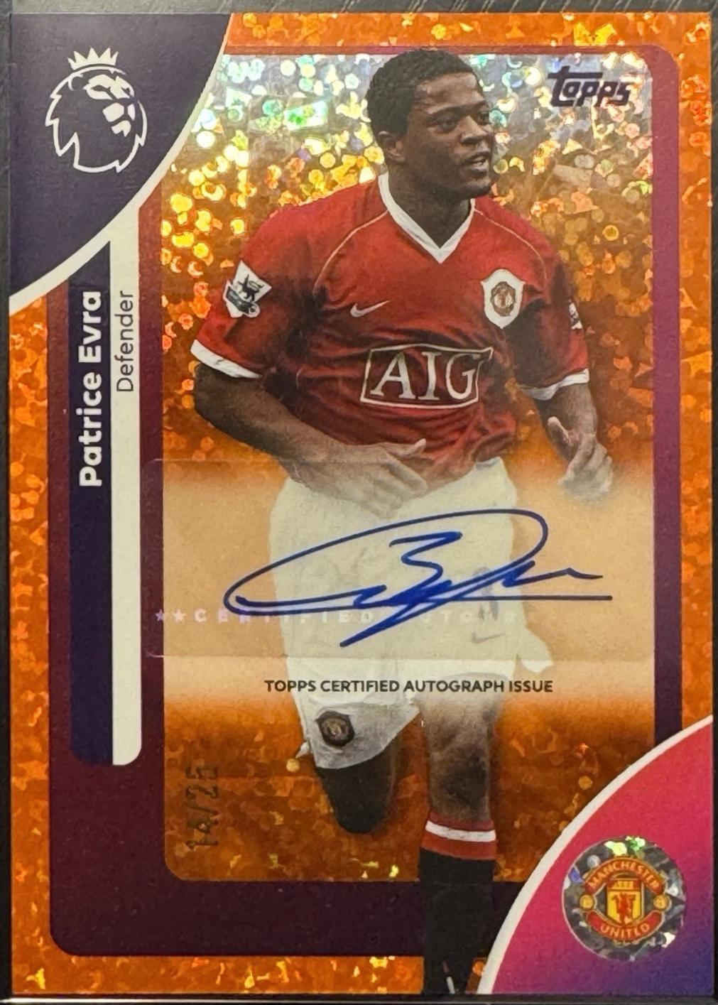 Patrice Evra [Orange Sparkle] #AC-PE