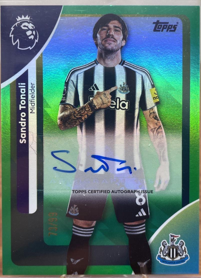 Sandro Tonali [Green Rainbow] #AC-ST